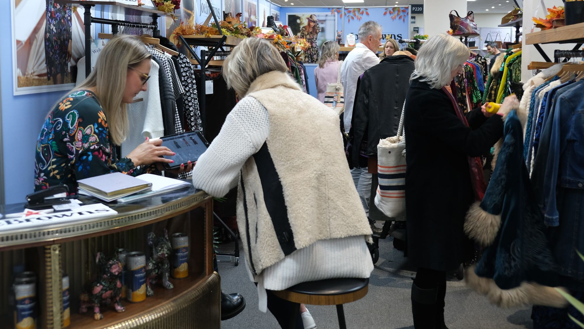 INDX clothing trade show at cranmore park