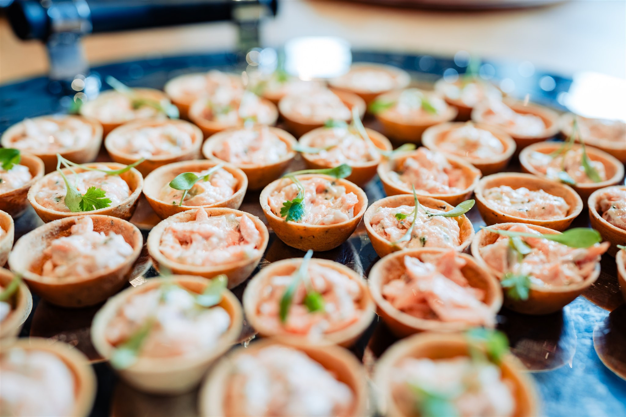Cocktails and canapes