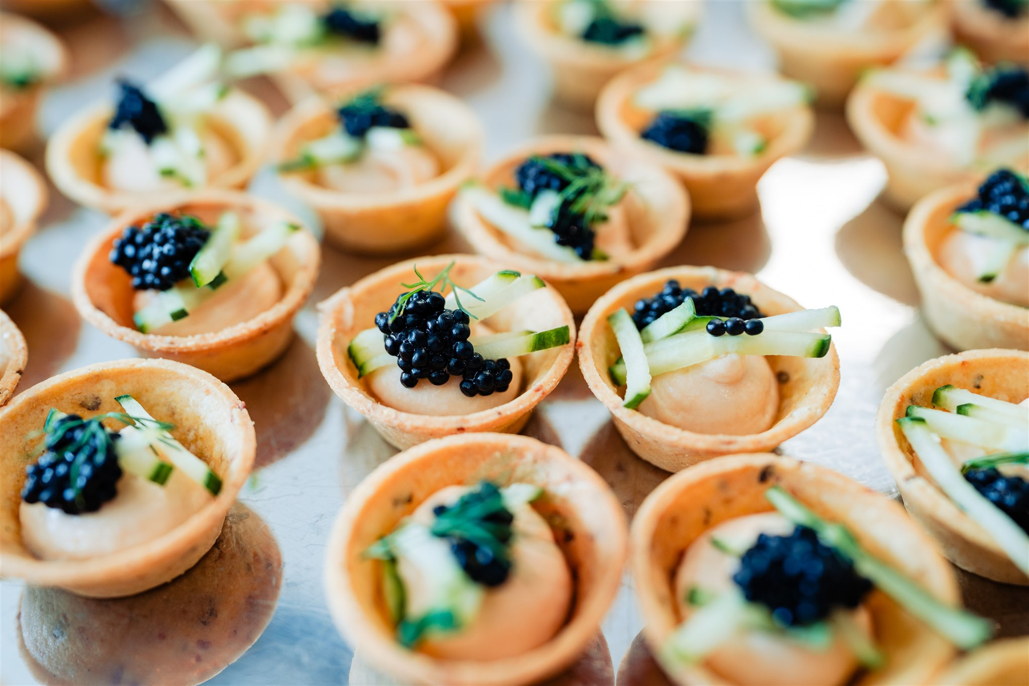 Canapes at The Loft