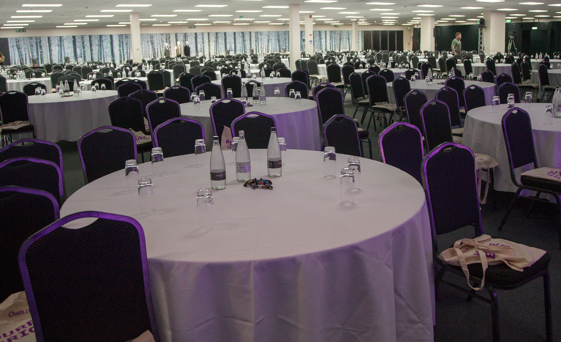 purple bricks event at a conference centre in Solihull